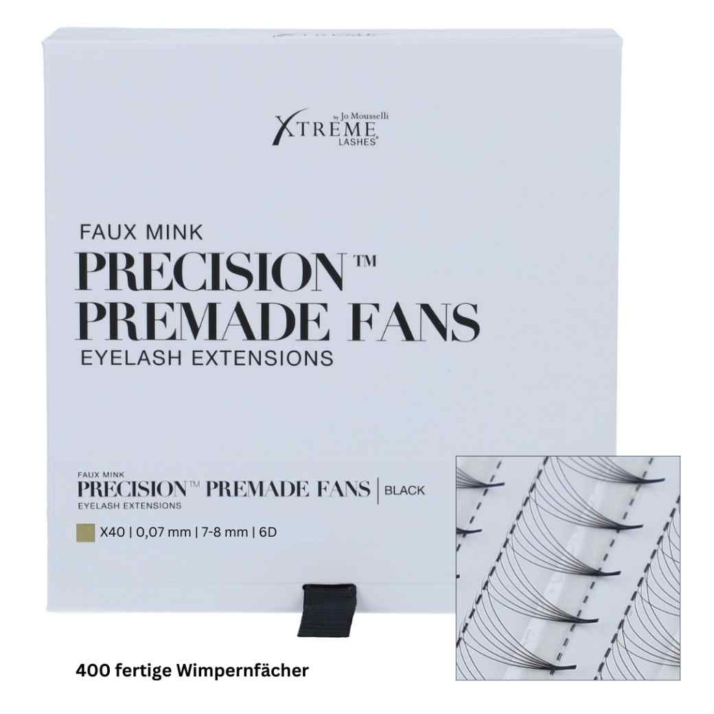 Handgefertige Wimpernfächer in & D 40 fertige Fächer in ener Packung Xtreme Lashes