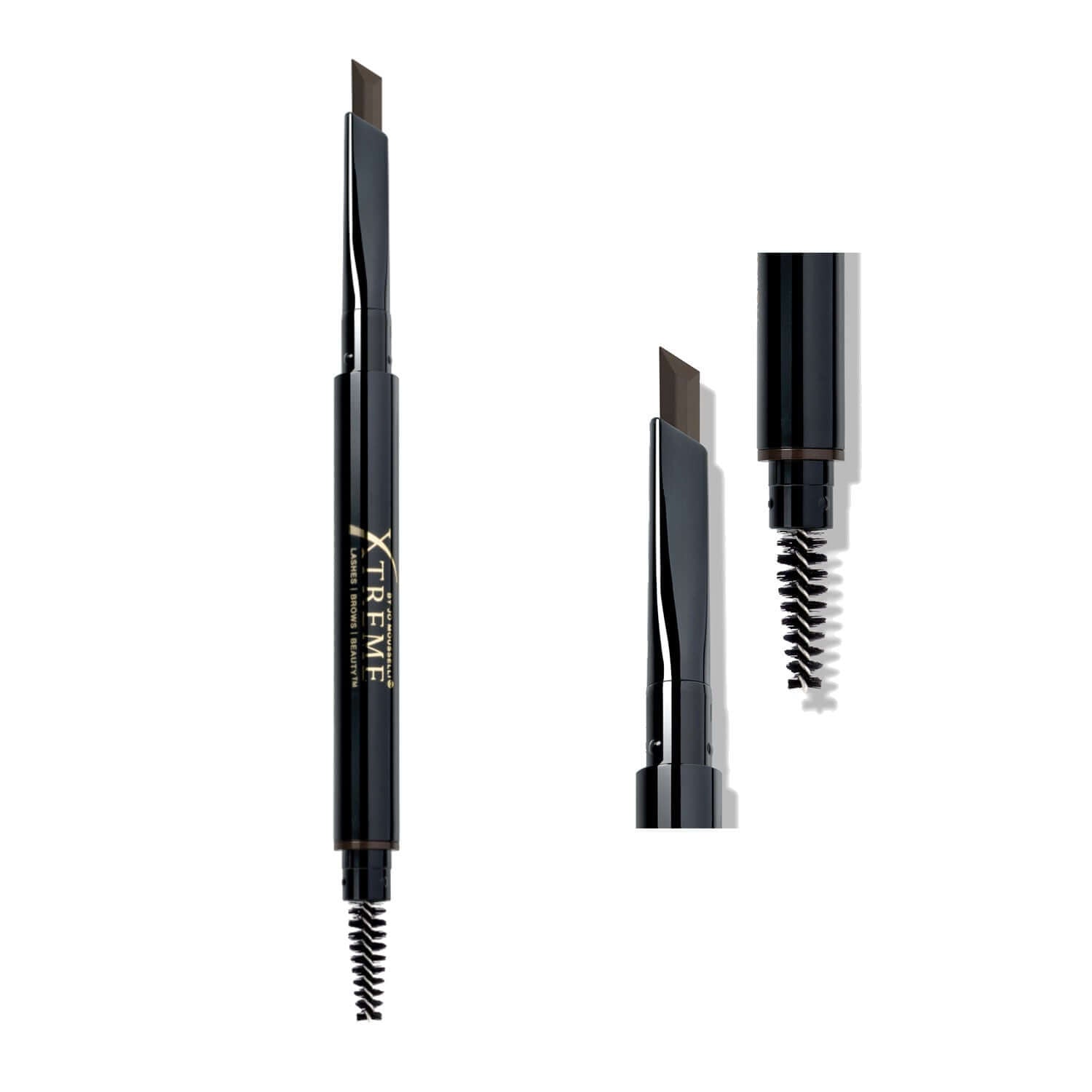 Augenbrauenstift beide Seite offen mit Mascarabürtschen ,Anspitzer und dreickiger mine Xtreme Lashes