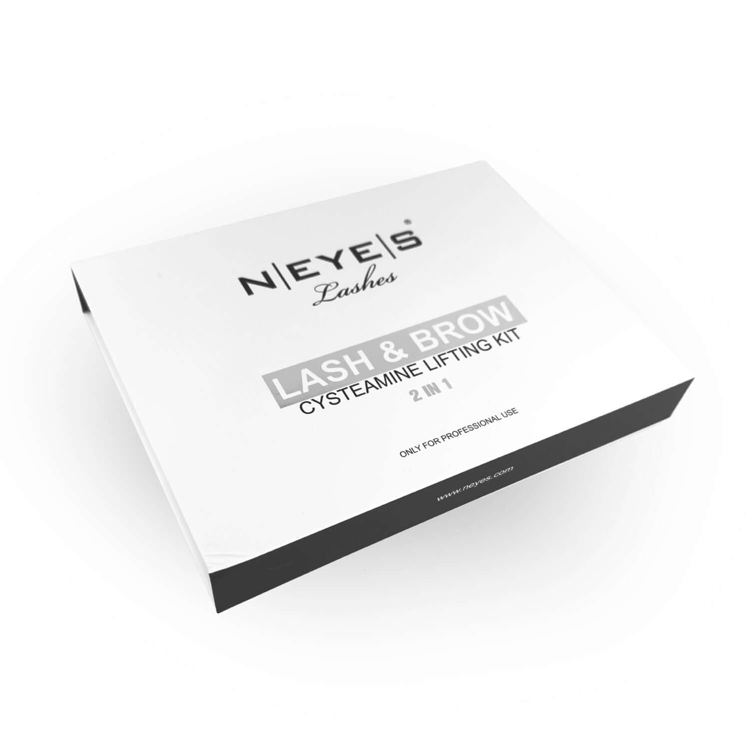Lash & Brow Lifting Starterbox Cysteamine Basis – natürliches Ergebnis mit milder Lotion von Neyes 