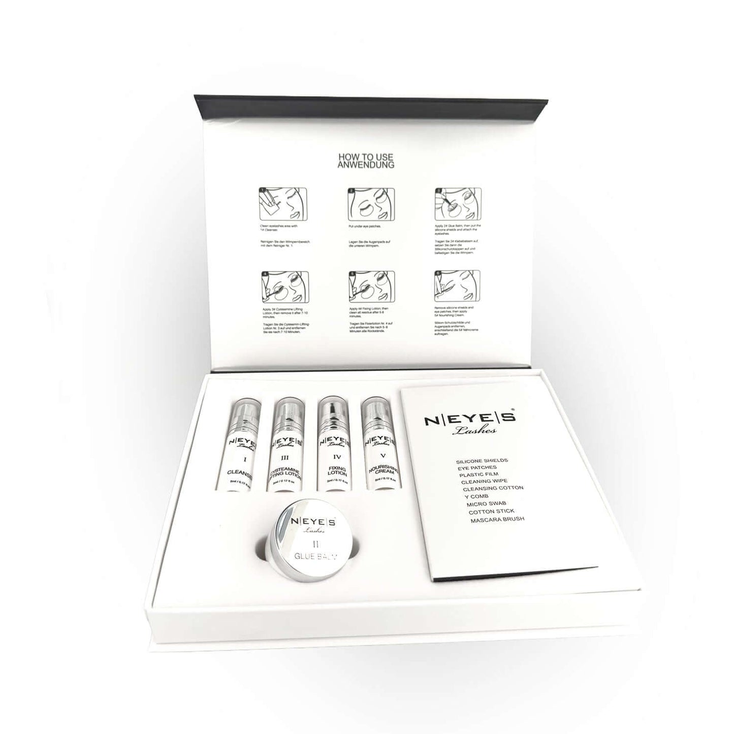 Lash & Brow Lifting Starterbox Cysteamine Basis – Premium Set für Kosmetikstudios