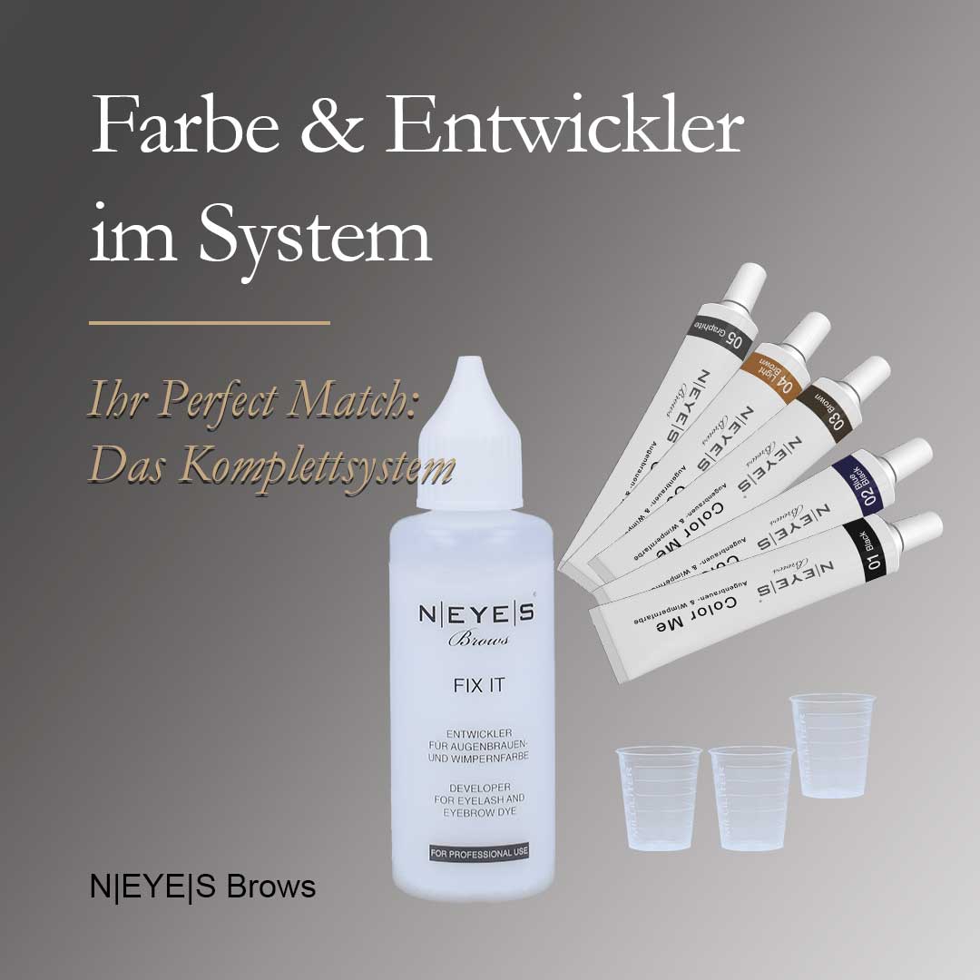 Farbe & Entwickler im System – für präzise Ergebnisse, auf die Verlass ist.