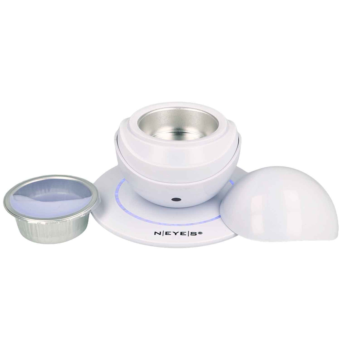 Heating Ball kleines Wachsgerät von Neyes incl.einer Wachskapsel in Aluminium zum wechseln und erneuern des Wachses