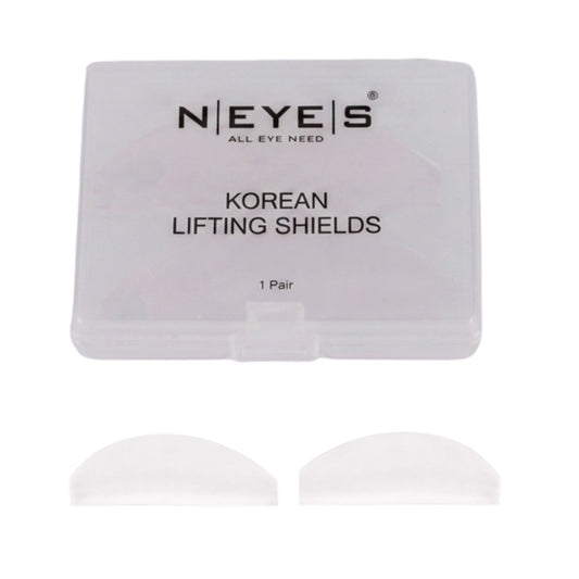 Korean Lash Lifting Pads Selbsthaftend – 1 Paar Silikonpads für Step 1 zum Glattziehen und Ausrichten der Naturwimpern