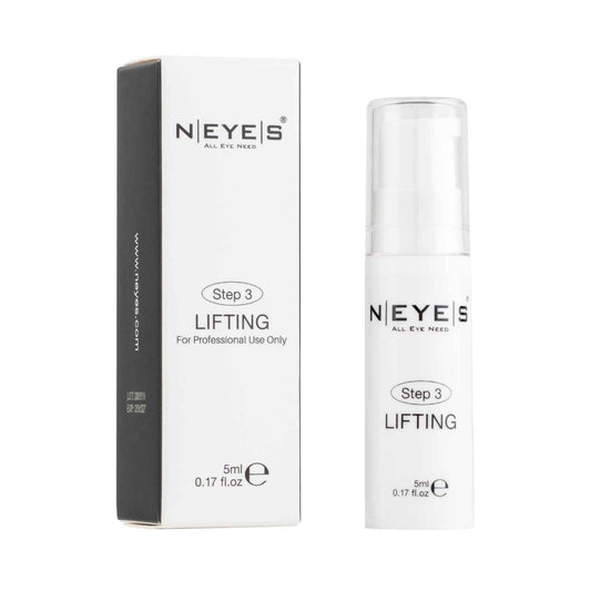 Professionelle Wimpern- und Augenbrauen-Lifting Lotion Classic in der 5ml Spenderflasche für das kosmetische Lash Lift.