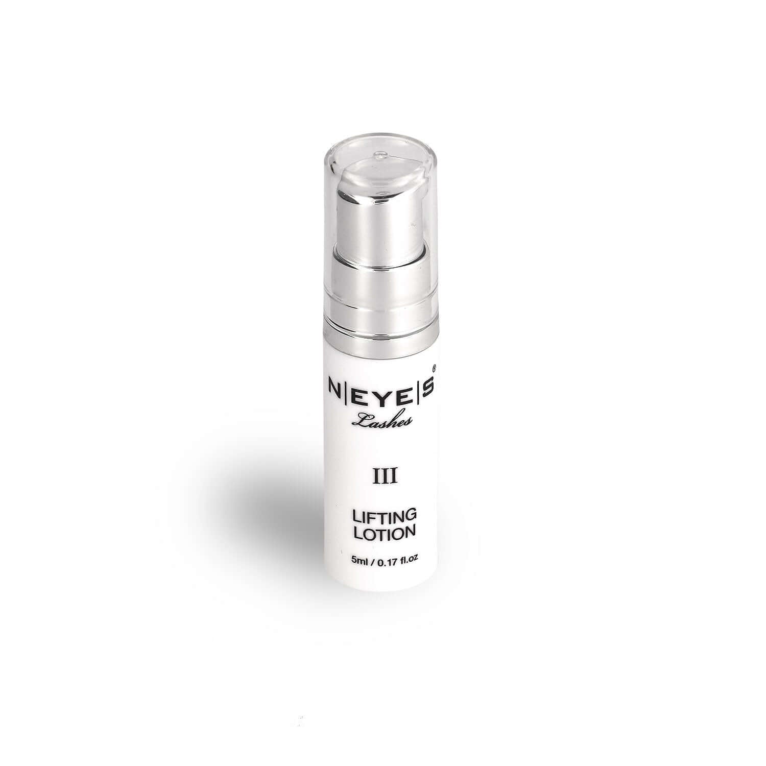 Lash & Brow Lifting Lotion in 5 ml Airless Flasche  für das klassische Lifting .Für dickere Wimpern gut geeignte.Neyes