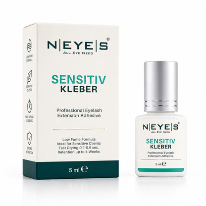 Sensitive Wimpernkleber von Neyes.Clear sehr schnelle Trocknungszeit 0.1-0.5 sec.