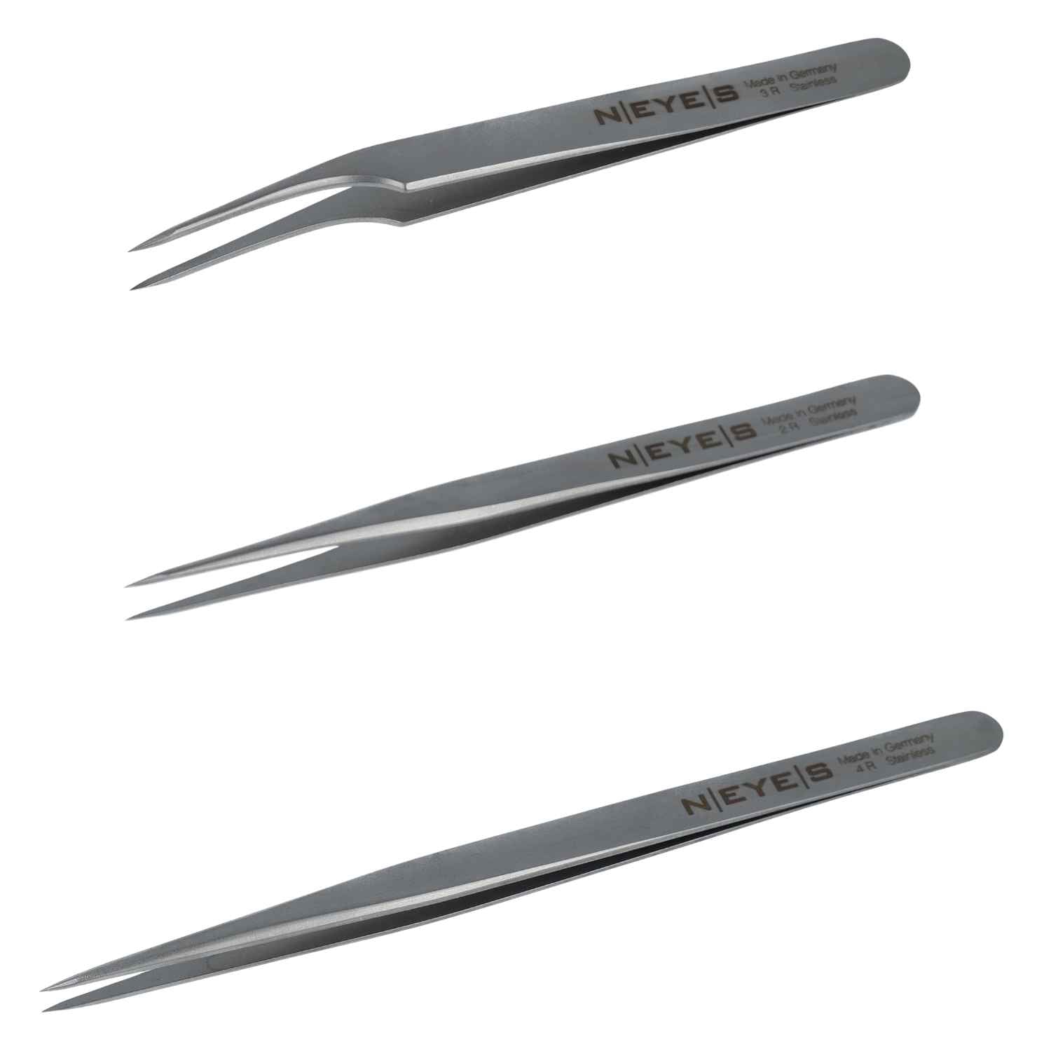 Pinzetten für die Wimpernverlängerung in 12cm und 14cm länge