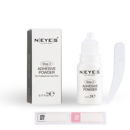 Powder Lift mit Löffel und Aufkleber in 5g fuer Korean Lash Lifting von Neyes.