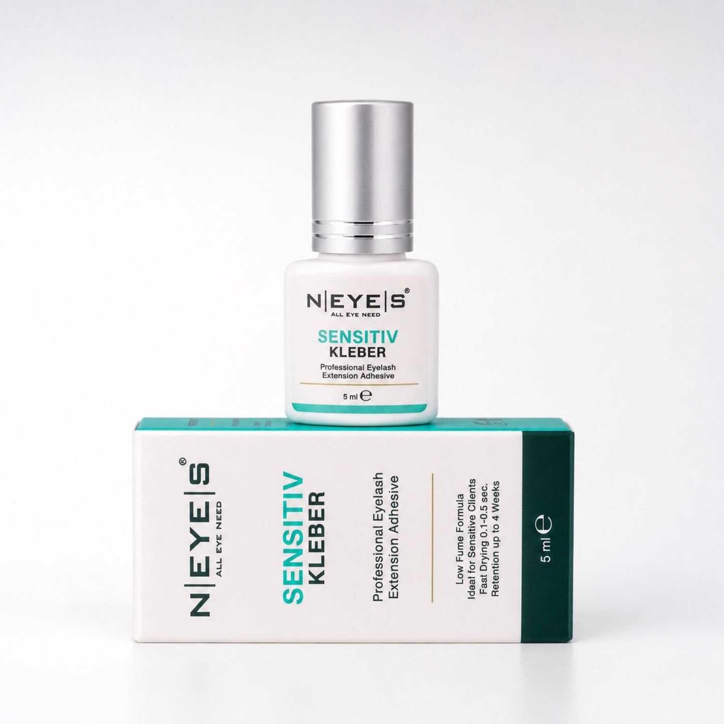 Sensitive Wimpernkleber ein klarer Wimpernkleber von Neyes ultraschnell 0.1-05 sec
