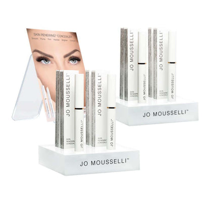 Dispaly aus klarem Plexiglas für Concealer und 2 Tester  von Xtreme Lashes.