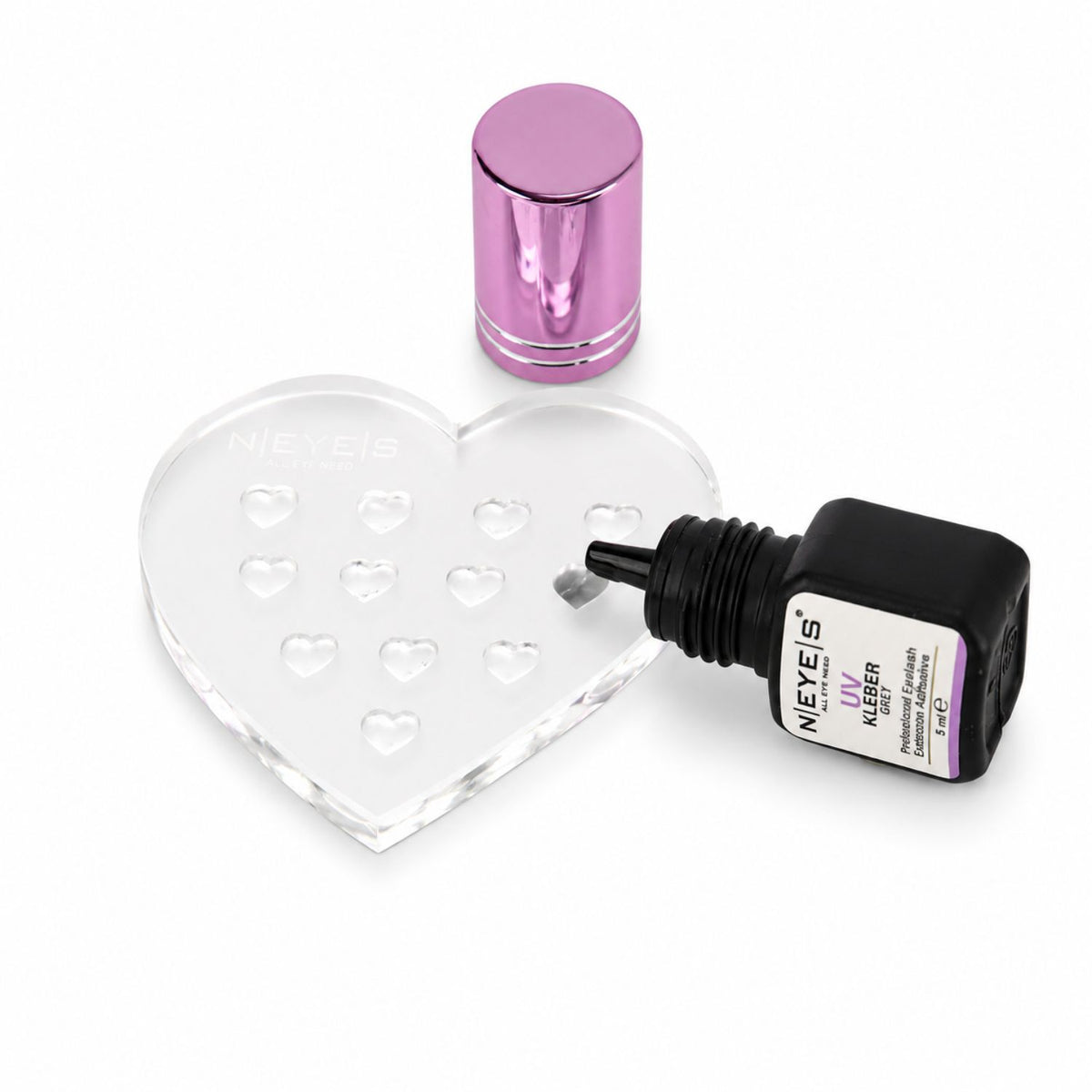 UV Wimpernkleber  in Dichter Umverpackung schnell trocknend mit UV Licht aushärtbar.