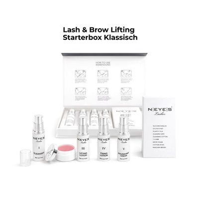 Lash Lifting Produkte komplett Set für das Lash Lifting von Neyes