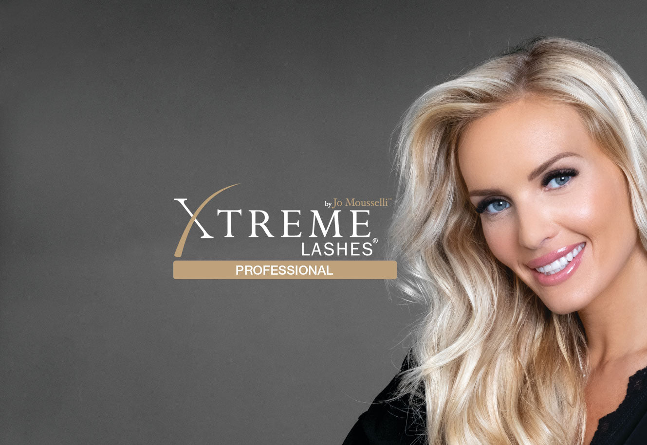 Model mit Xtremelashes Wimpern