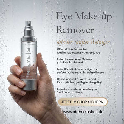 Eye Make up Remover olfrei entfernt schonend Make up und Fettrückstände.Ideal um die Augenbrauen vor dem färben zu reinigen.Made in Germany von Neyes