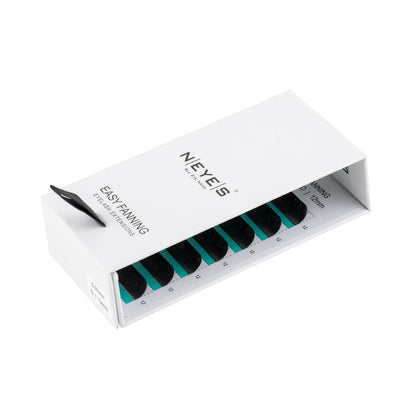NEYES Easy Fanning Lashes D-Curl in der professionellen Lash Box
