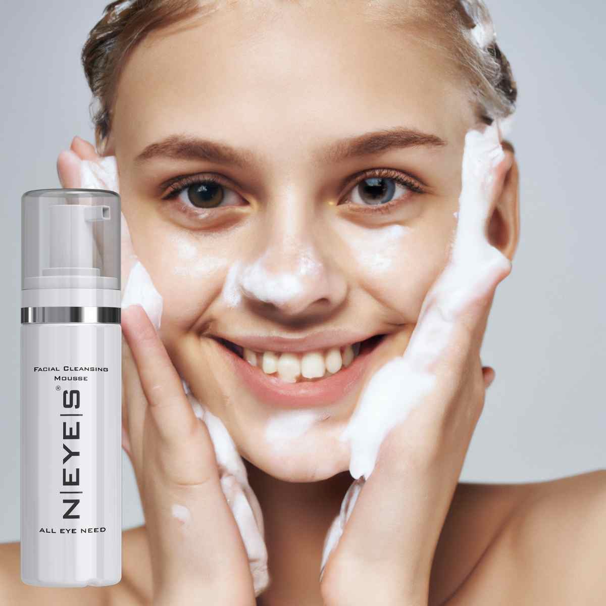 Wimpernshampoo auch für das Gesicht geeignet